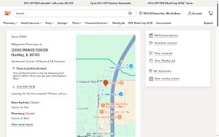 Walgreens Pharmacy of Huntley website