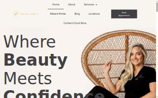 Cloud Nine Aesthetics website