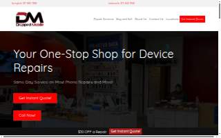 Dropped Mobile website