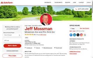 Jeff Mossman - State Farm Insurance Agent website
