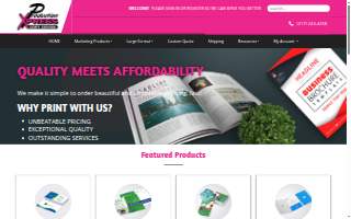 Production Xpress website