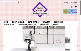 Times Square Sewing Complex website
