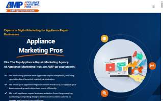 Appliance Marketing Pros website
