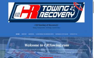 CR Towing and Recovery website