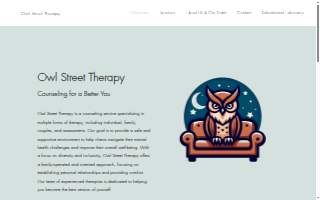 Owl Street Therapy website