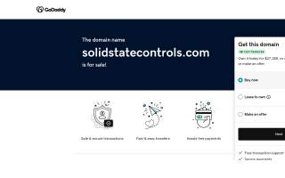 Solid State Controls Inc website