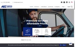 AEC Parcel Service - Chicago of Justice website