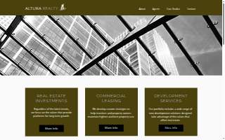 Altura Realty website