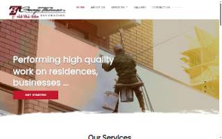 George Thomas Paint & Decorating website