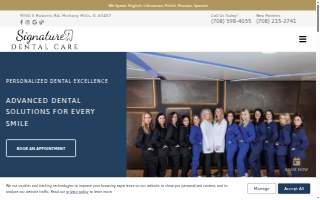 Signature Dental Care website