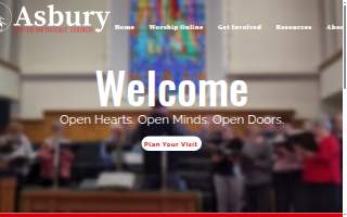 Asbury United Methodist Church Thrft website