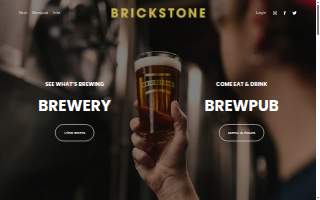 Brickstone Brewery Production Facility website