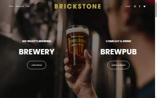 Brickstone Brewery website