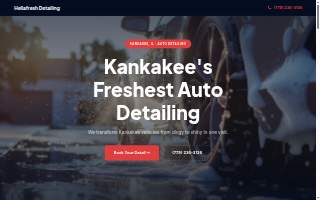 Hellafresh Detailing website