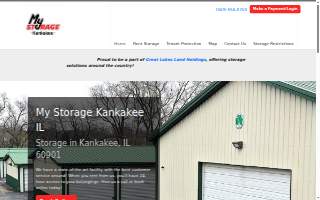 My Storage Kankakee website