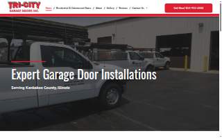 Tri City Garage Doors website