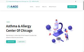 Asthma and Allergy Center of Chicago website