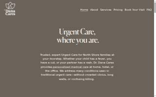 Dr. Dana Cares website