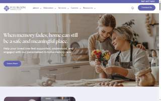 Full Bloom Memory Care website
