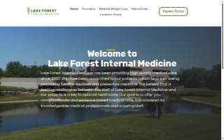Lake Forest Internal Medicine website