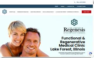 Lake Forest Regenesis website