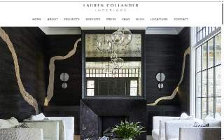 Lauren Collander Interiors of Lake Forest website