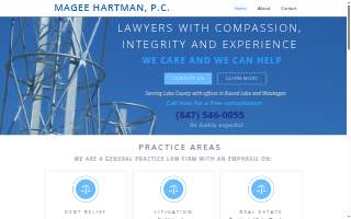 Magee Hartman, P.C. of Lake Forest website