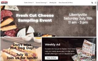 Sunset Foods - Libertyville website