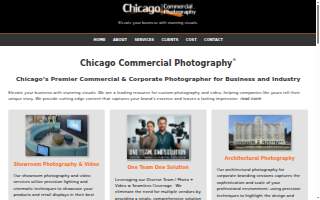 Chicago Commercial Photography website