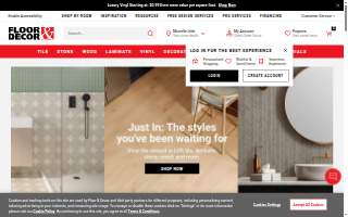 Floor & Decor of Broussard website