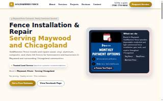 GoldHammer Fence LLC website