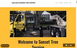 Sunset Tree Service of Lake in the Hills website