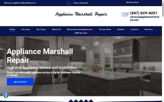 Appliance Marshall Repair of Lake Zurich website