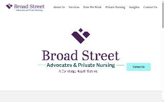 Broad Street Advocates & Private Nursing of Lake Zurich website