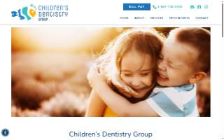 Children's Dentistry Group website