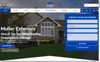 Muller Exteriors Inc. website