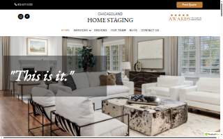 Chicagoland Home Staging of Lansing website