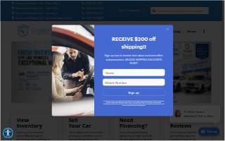 Guaranteed Motor Cars of Lansing website