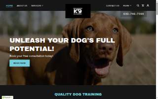 Unleashed K9 Academy LLC website
