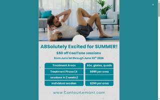 Contour Medspa website