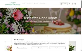 Lange's Woodland Flowers website