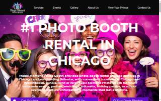 Magic Moment Photo Booth of Lemont website