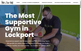 Perfect Shape Fitness of Lemont website
