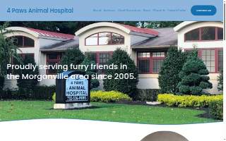 4 Paws Animal Hospital of Libertyville website