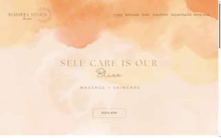Blissful Touch Studio website