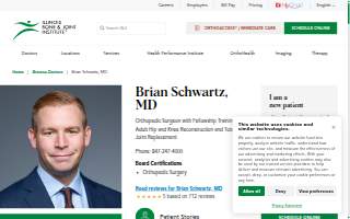 Brian Schwartz, MD website