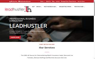 Lead Hustler website