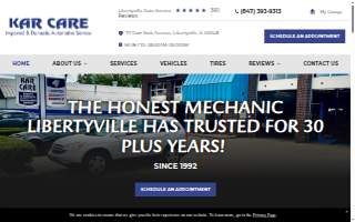 Libertyville Kar Care website