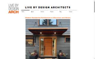 Live by Design Architects of Libertyville website