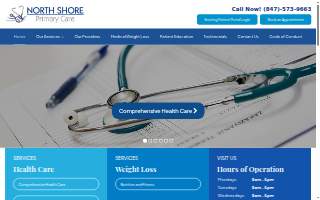 North Shore Primary Care website